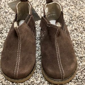 NEW Baby Deer Brown Leather Ankle Boot